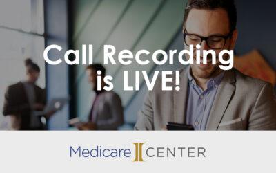 Call Recording is LIVE today!
