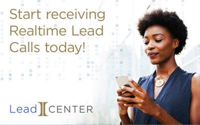 Realtime Lead Calls are here!